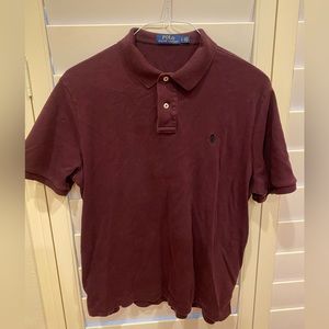Ralph Lauren short sleeve  Polo maroon